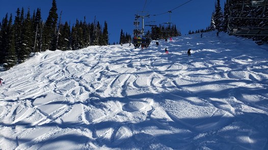 Ski slope at Whistler